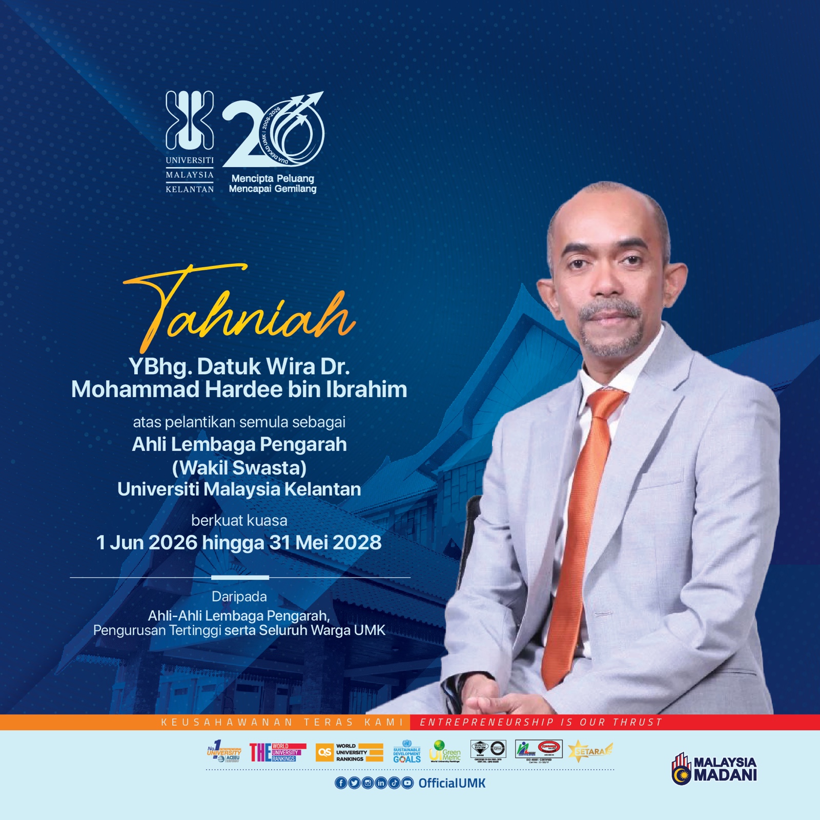 TAHNIAH DATUK WIRA